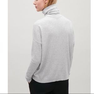 COS Turtleneck cashmere sweater